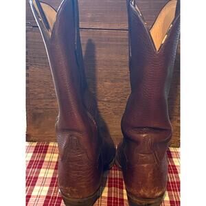 Handmade Santa Fe Buffalo Hide Western Boots - Custom 2005